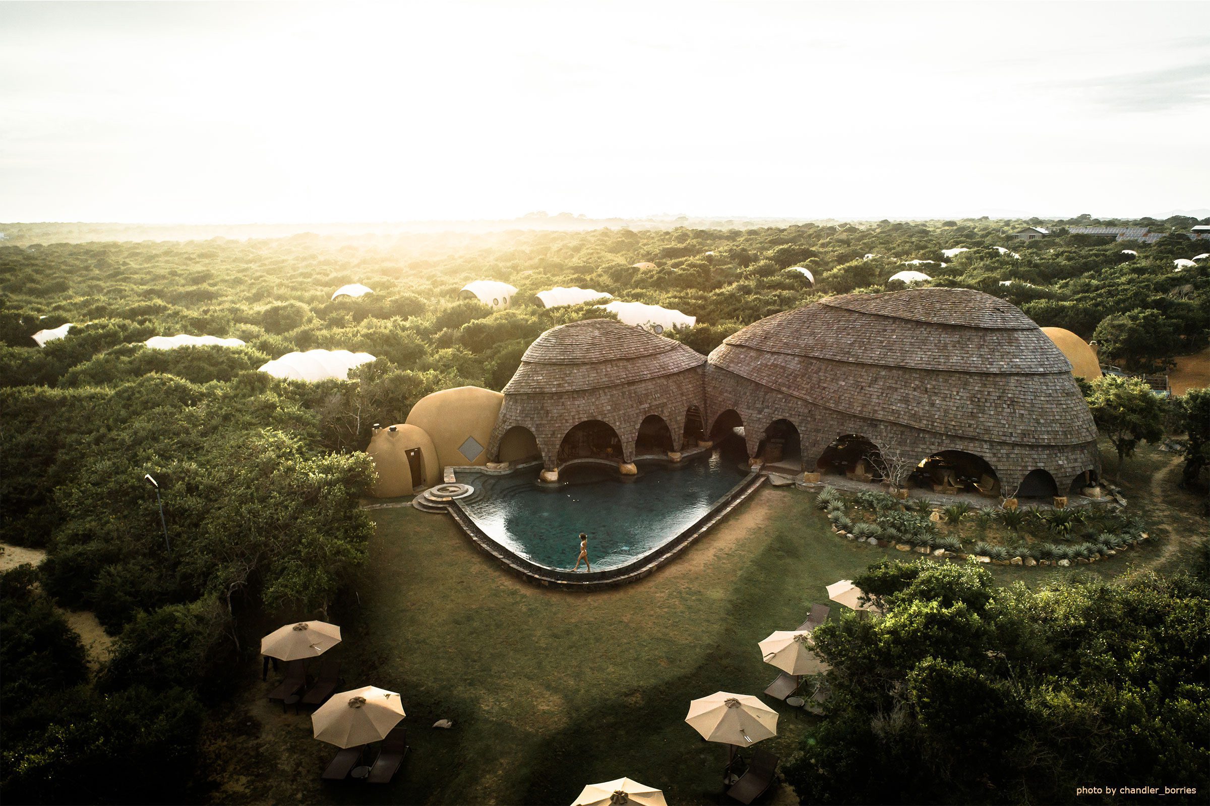 Wild Coast Tented Lodge is a 36-tent safari camp located adjacent to Yala National Park, on the southern tip of Sri Lanka.