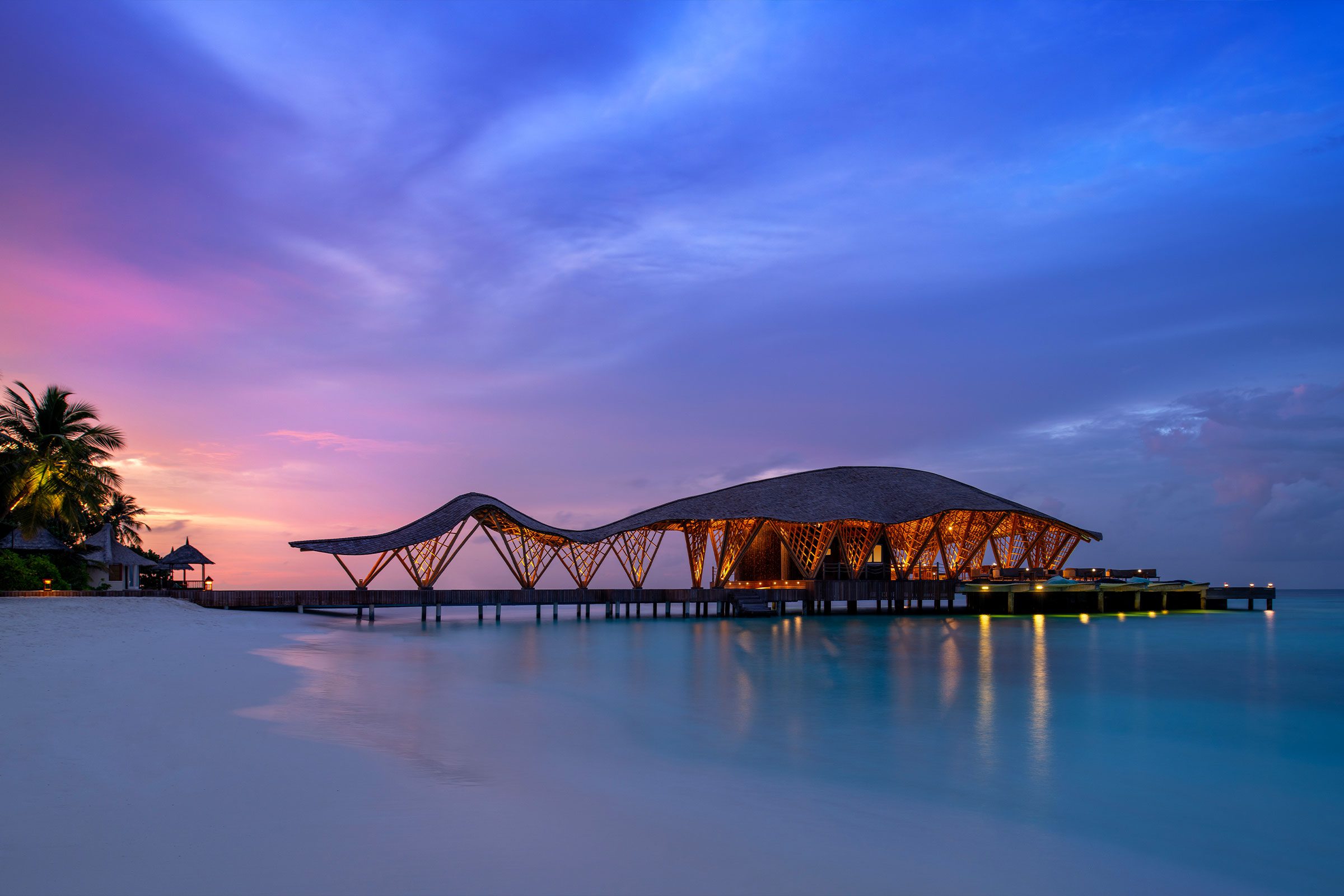 Overwater Yakitori Restaurant in the Maldives by Atelier Nomadic
